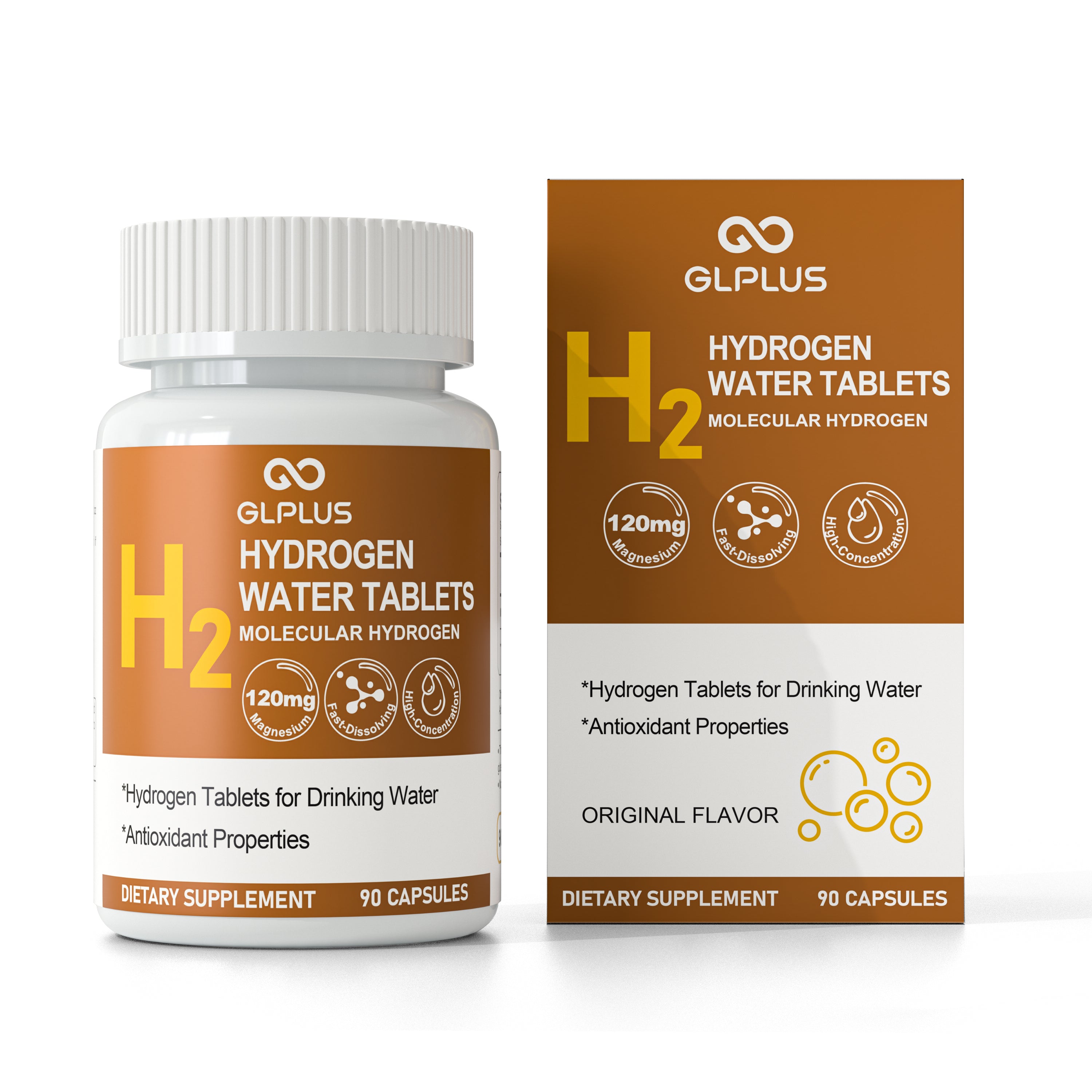 GLPlus Hydrogen water tablets